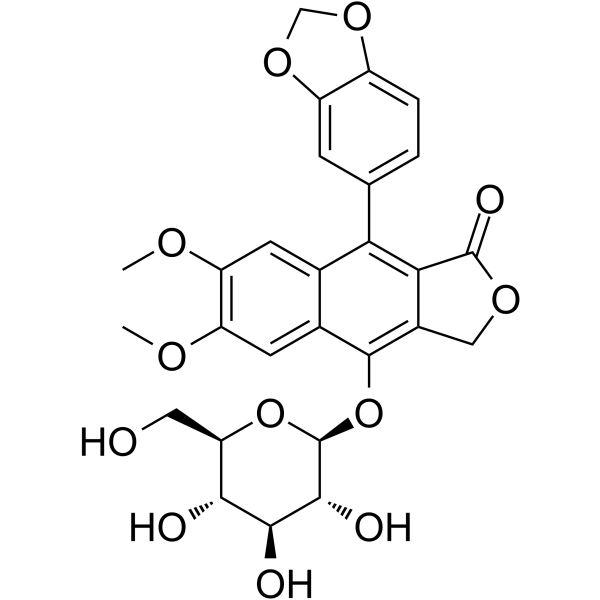 Cleistanthin B (Diphyllin O-glucoside) 30021-77-3